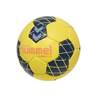 hummel Handball hmlClassic Elite HB (Größe 1) gelb/marineblau - 1 Stück