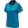 hummel Sport-Polo hmlAUTHENTIC Functional (weicher Jerseystoff) Kurzarm tealblau Damen