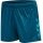 hummel Sporthose hmlCORE XK Poly Shorts (robuster Doppelstrick, ohne Seitentaschen) kurz coralblau Damen