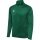 hummel Sport-Langarmshirt hmlCORE XK Half-Zip Poly Sweat (Polyester-Sweatstoff) grün Herren