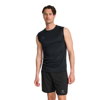hummel Sport-Tank hmlPRO Training Jersey (schnelltrocknend) schwarz Herren
