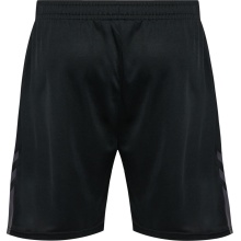 hummel Sporthose hmlACTIVE PL Shorts (elastischer Bund mit Kordelzug) kurz schwarz Herren