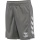 hummel Sporthose hmlCORE 2.0 Shorts (angenehmes Tragegefühl) grau/weiss Kinder