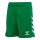 hummel Sporthose hmlCORE 2.0 Shorts (angenehmes Tragegefühl) hellgrün/weiss Kinder