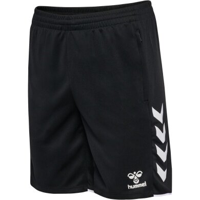 hummel Sporthose hmlCORE 2.0 Training Shorts (100% rec. Polyester) kurz schwarz/weiss Herren