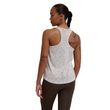 hummel Tanktop hmlCOURT AOP Light Weight (atmungsaktiv, leicht) beige/grau Damen