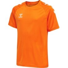 hummel Sport-Tshirt hmlCORE XK Core Poly (Interlock-Stoff) Kurzarm orange Kinder