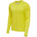 hummel Sport-Langarmshirt hmlCORE XK Poly Jersey (Interlock-Stoff) gelb Herren