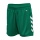 hummel Sporthose hmlCORE XK Poly Shorts (robuster Doppelstrick, ohne Seitentaschen) Kurz dunkelgrün Kinder