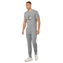 super natural Freizeit-Tshirt Carski Tee (Merino-Mix) grau Herren