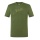 super natural Wander-/Freizeit Tshirt Graphic Hiking - Merinowollmix - olivegrün Herren