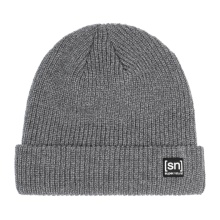 super natural Wintermütze Merino Basic Beanie (Merinowolle, idealer Wärmeschutz) kaschmirgrau - 1 Stück
