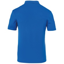 uhlsport Polo Stream 22 2019 azurblau/weiss Herren