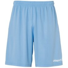 uhlsport Sporthose Short Basic Center kurz skyblau/weiss Herren
