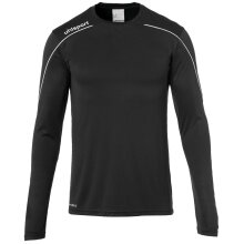 uhlsport Langarmshirt Stream 22 schwarz/weiss Herren