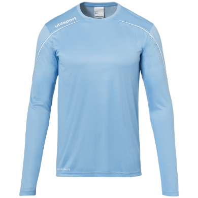 uhlsport Langarmshirt Stream 22 skyblau/weiss Herren