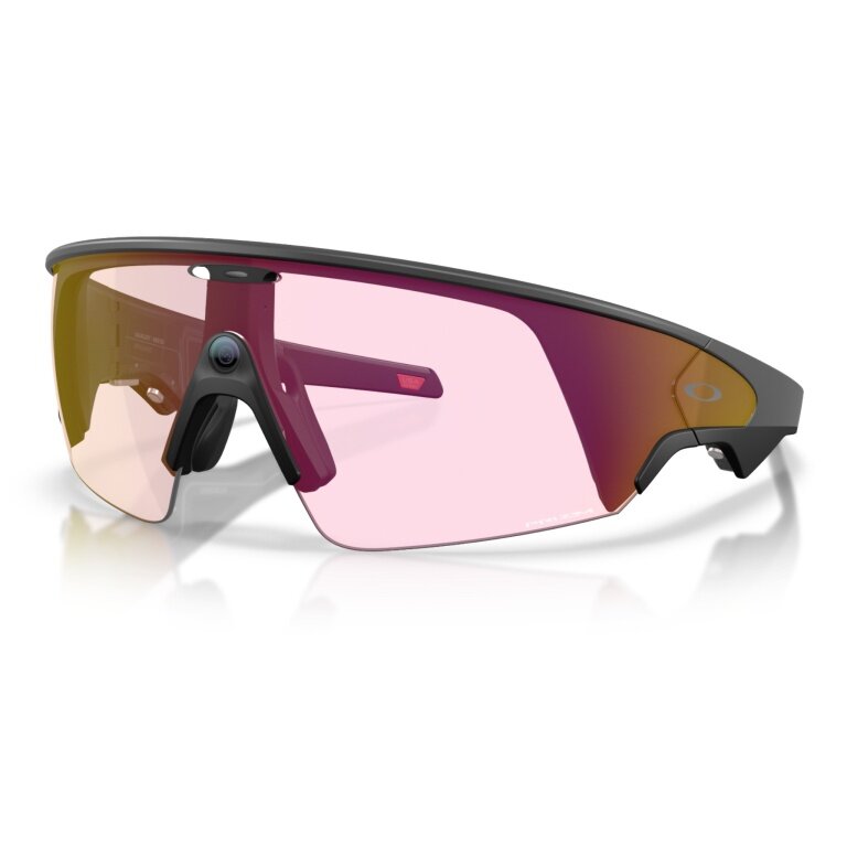 Oakley Sonnenbrille Meta Vanguard 800105 (Glasfarbe: Prizm Transitions Ember) schwarz - 1 Brille mit Hartschalenetui