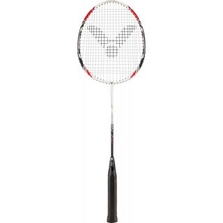 Victor Badmintonschläger ST1680 ITJ Stahl (115g, One-Peace-Optic) weiss - besaitet -