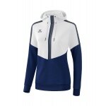 Erima Hoodie Squad weiss/navyblau Damen
