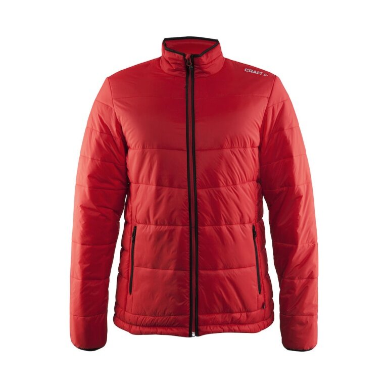 Craft Isolations-Jacke Primaloft Insulation (leicht, wasserdicht) rot/schwarz Herren