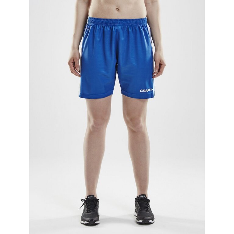 Craft Sporthose Short Pro Control kurz roaylblau/weiss Damen