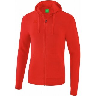 Erima Kapuzensweatjacke Basic rot Jungen