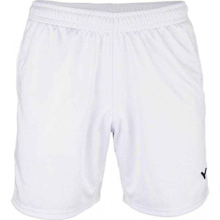 Victor Sporthose Short Function 4866 (atmungsaktiv) kurz weiss Herren