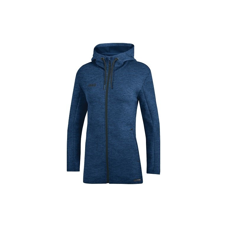 JAKO Kapuzenjacke Premium Basics (Double-Tech-Knit) marineblau Damen