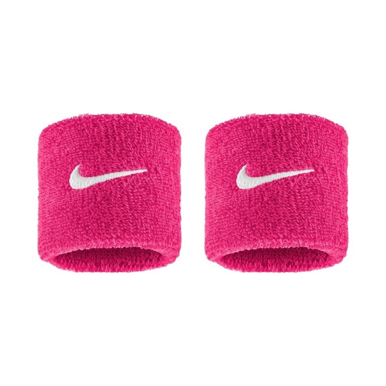 Nike Schweissband Swoosh Classic (Baumwollmix) 2025 pink - 2 Stück