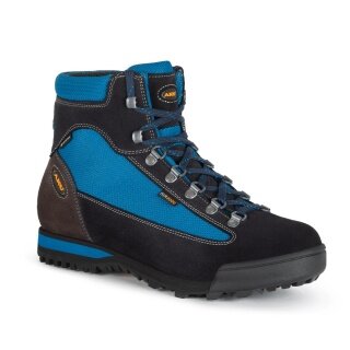 AKU Trekking-Wanderschuhe Slope Micro GTX (wasserdicht) schwarz/blau Herren