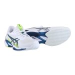 Asics Tennisschuhe Solution Speed FF 3 Clay/Sandplatz/Leichtigkeit weiss/makoblau Herren