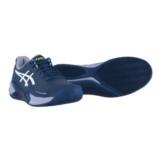 Asics Tennisschuhe Gel Challenger 14 Clay/Sandplatz (Dämpfung) makoblau/weiss Herren