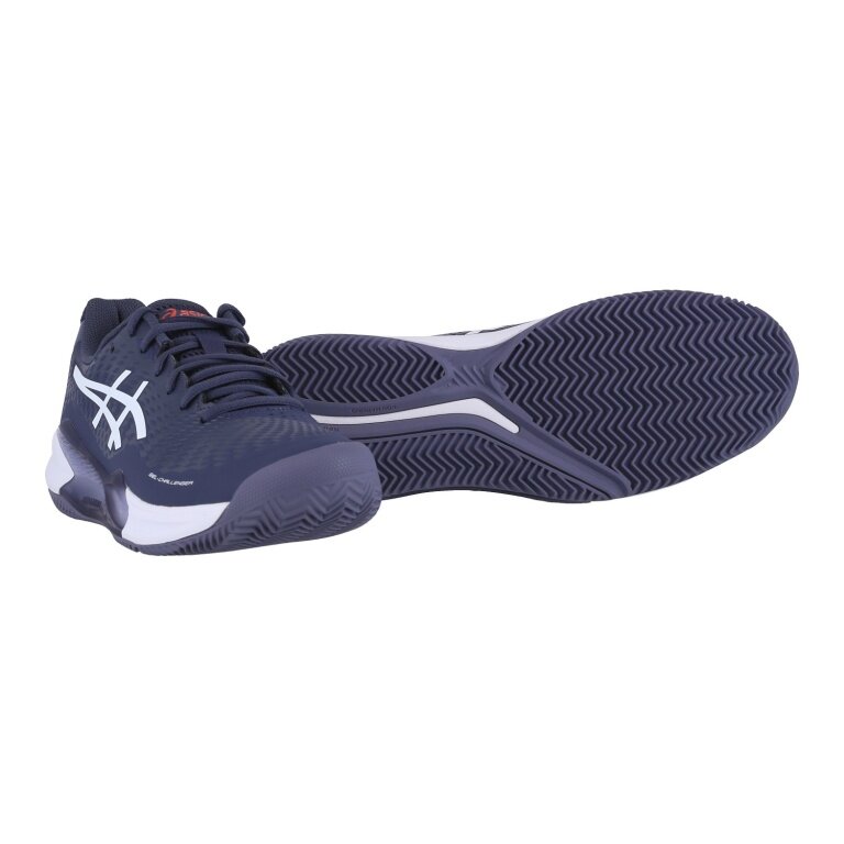 Asics Tennisschuhe Gel Challenger 14 Clay/Sandplatz (Dämpfung) dunkelblau/violett Herren