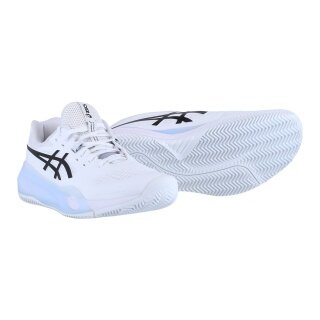 Asics Tennisschuhe Gel Resolution X Clay/Sandplatz (Stabilität) weiss Herren