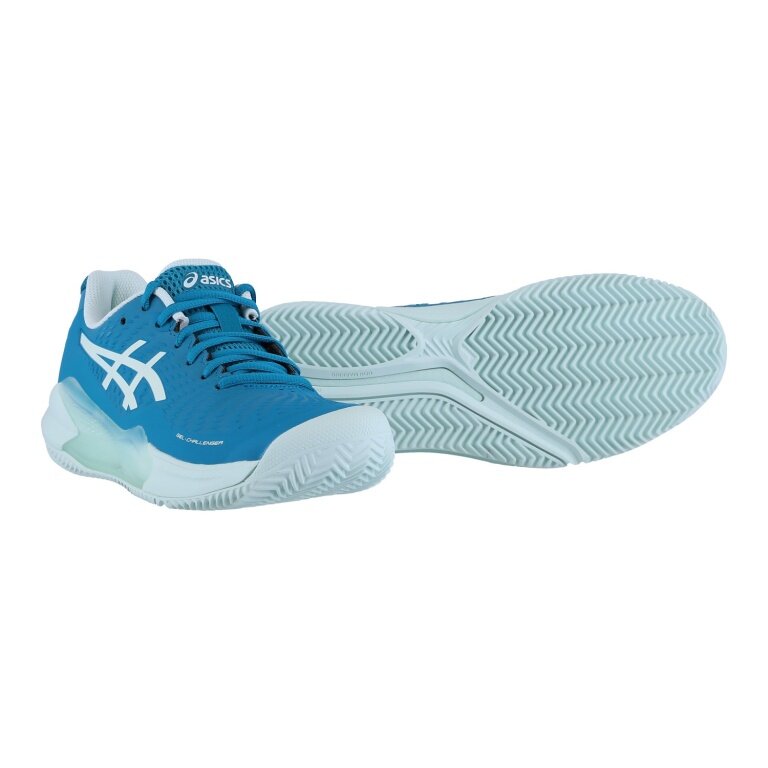 Asics Tennisschuhe Gel Challenger 14 Clay/Sandplatz (Dämpfung) blaugrün Damen