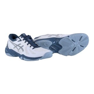 Asics Hallen-Indoorschuhe Blade FF weiss/indigoblau Herren