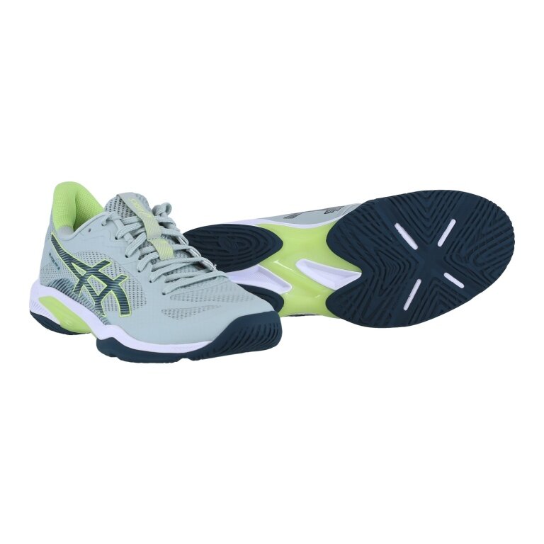 Asics Indoorschuhe Blade FF 2 (Squash- und Badminton-Schuh) hellgrün/teal Herren
