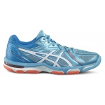 Asics Volleyballschuhe Gel Volley Elite 3 blau Damen