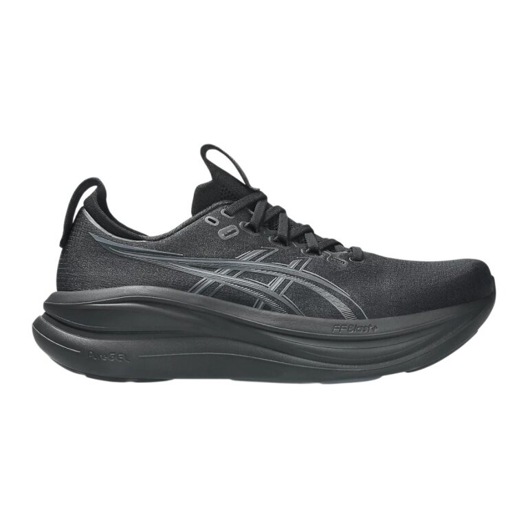 Asics Laufschuhe Gel Nimbus 28 (Dämpfung) schwarz/graphit Herren
