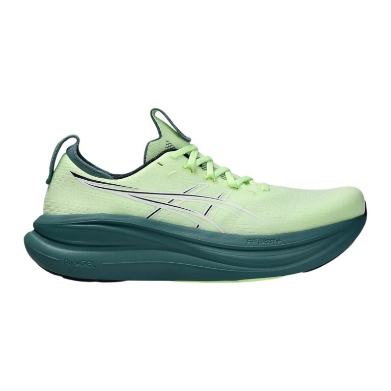 Asics Laufschuhe Gel Nimbus 28 (Dämpfung) lime/tealgrün Herren