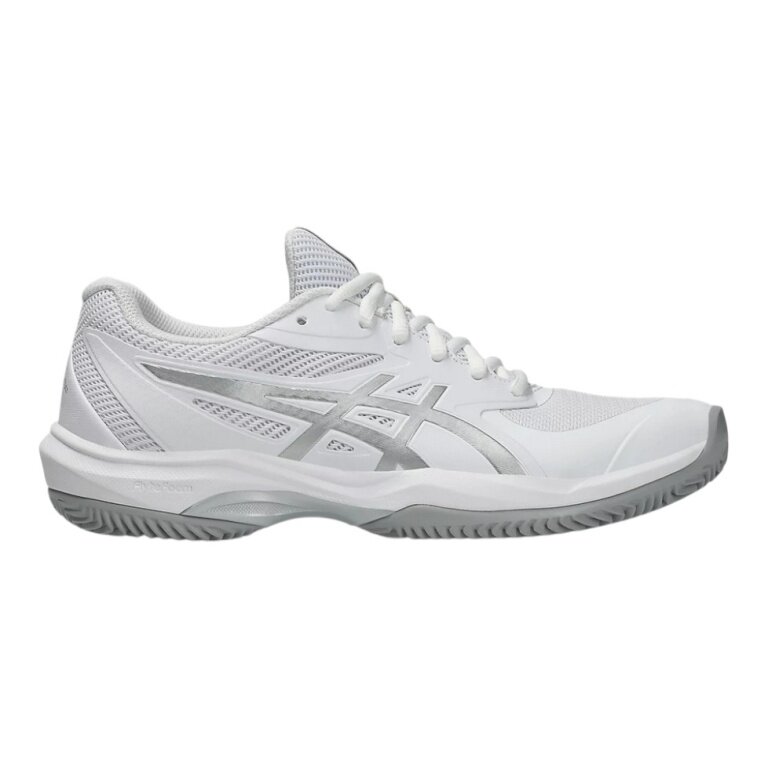 Asics Tennisschuhe Game FF Clay/Sandplatz weiss/silber Damen