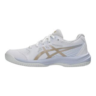 Asics Hallen-Indoorschuhe Upcourt 6 GS (Grundschule) weiss/champagne Kinder
