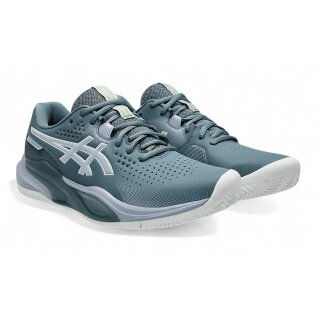 Asics Tennisschuhe Gel Challenger 15 Clay/Sandplatz (Dämpfung) graublau Herren