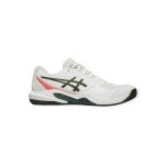 Asics Tennisschuhe Gel Dedicate 9 Clay/Sandplatz weiss/khaki Herren