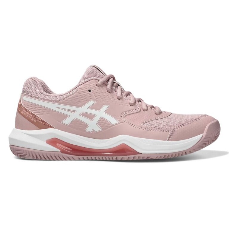 Asics Tennisschuhe Gel Dedicate 8 Clay/Sandplatz rosa/weiss Damen