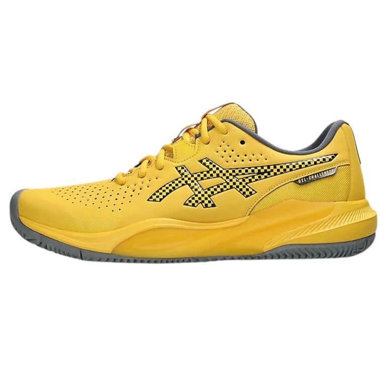 Asics Tennisschuhe Gel Challenger 15 Clay/Sandplatz (Dämpfung) 2026 gelb/grau Herren