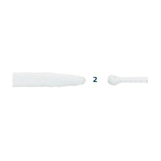 Barth Schnürsenkel Klassik flach weiss 150cm