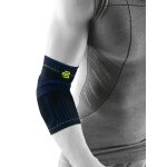 Bauerfeind Ellenbogenbandage Sports Elbow Support (leicht, komfortabel) schwarz/blau - 1 Stück
