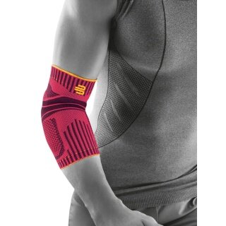 Bauerfeind Ellenbogenbandage Sports Elbow Support (leicht, komfortabel) pink - 1 Stück