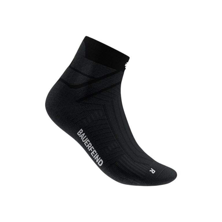 Bauerfeind Laufsocken Run Performance Compression Low Cut schwarz Herren - 1 Paar